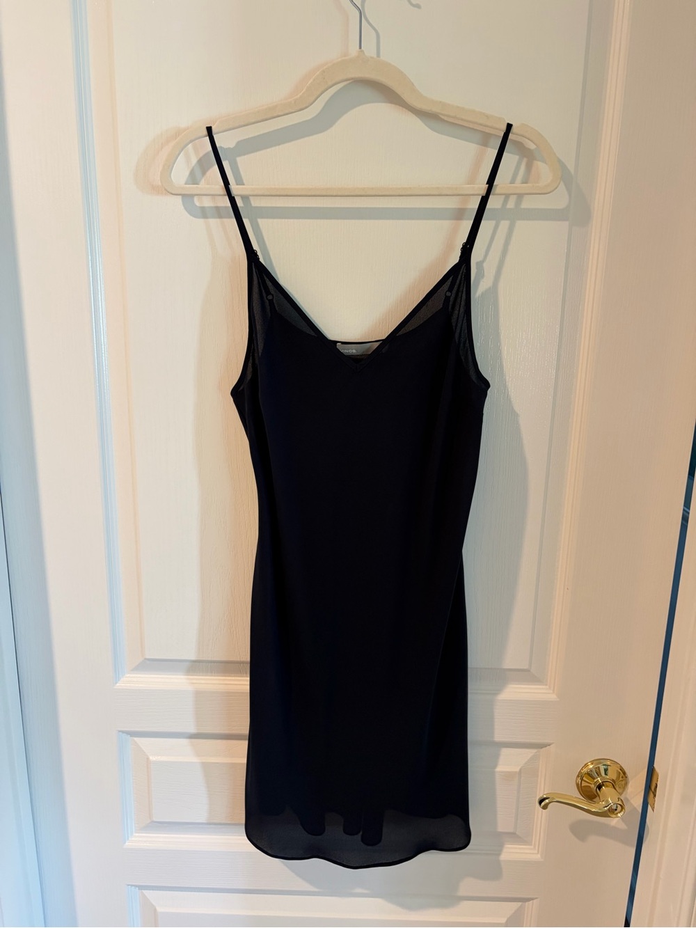 Vince Deep Navy V-Neck Midi Dress or Camisole.